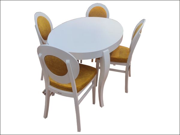 Обеденная группа: стол Элис 140х90 ОВШ и стул Арго-М фото 2